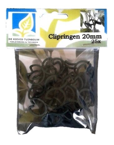 Clipring 20mm (25stuks)